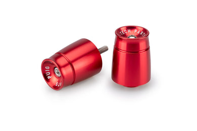Puig Sport Bar Ends For Aprilia RS 600 And KTM 125/390 Duke (Red)