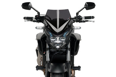Puig New Generation Sport Screen For Honda CB500F (2016 - Onwards) - Dark Smoke