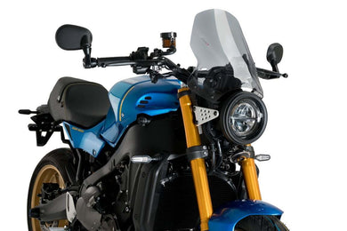 Puig New Generation Sport Screen For Yamaha XSR900 (2022 - Onwards) - Smoke