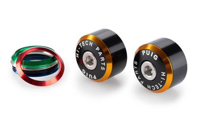 Puig Balance Bar Ends For Various Kawasaki Models (Black)