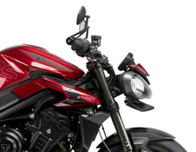 Load image into Gallery viewer, Puig Naked Downforce Front Spoilers For Triumph Street Triple 765 And Speed Triple 1200 RS (Matt Black)