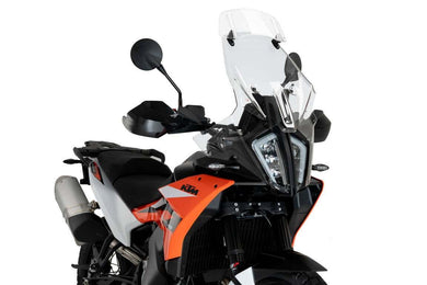 Puig Touring Screen With Visor For KTM 790/890 Adventure (2023 - Onwards) - Clear