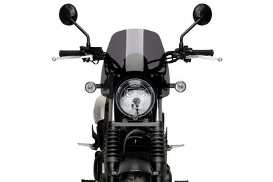 Puig New Generation Sport Screen For Honda CL500 (2023 - Onwards) - Dark Smoke