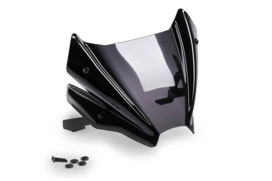 Puig New Generation Sport Screen For Suzuki GSX-8S (2023 - Onwards) - Dark Smoke