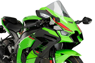 Puig Downforce Race Side Spoilers For Kawasaki ZX-10R/RR (2021 - Onwards) - Black