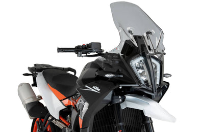 Puig Touring Screen To For KTM 890 SMT (2023 - Onwards) - Smoke