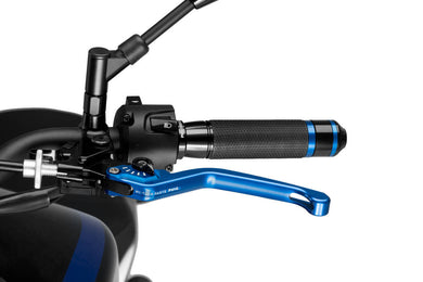 Puig 3.0 Unfoldable Clutch Lever (Blue Lever, Black Adjuster)