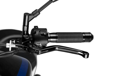 Puig Clutch Lever 3.0 (Unfoldable, Black Lever, Silver Adjuster)