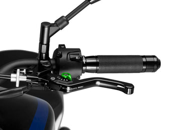 Puig 3.0 Short Clutch Lever (Black Lever, Green Adjuster)