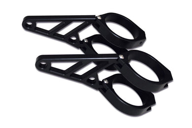 HIGHSIDER CNC ALU HEAD BRACKET 47-54MM BLK