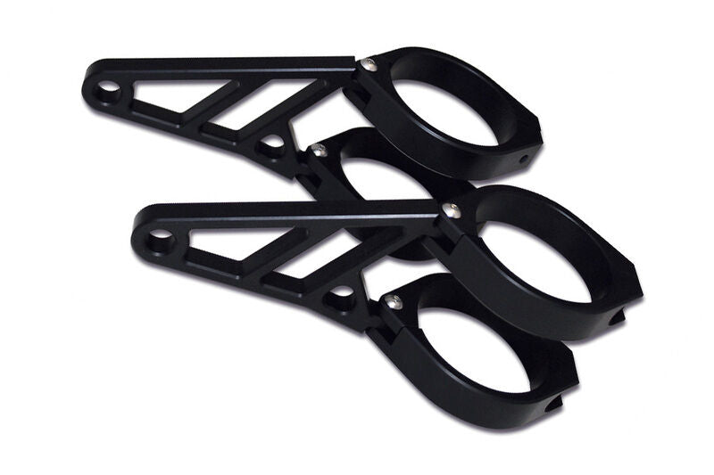 HIGHSIDER CNC ALU HEAD BRACKET 47-54MM BLK