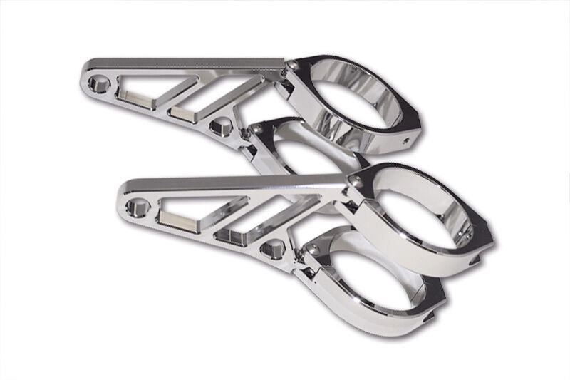 HIGHSIDER CNC ALU H/L BRKT CHR