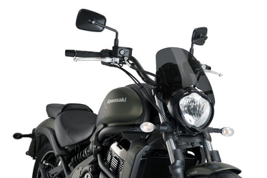 Puig New Generation Sport Screen For Kawasaki Vulcan S/Cafe (Dark Smoke)