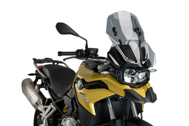 Puig Adjustable Screen For BMW F 750 GS / F 850 GS (2018 - Onwards) - Smoke