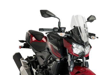 Puig New Generation Sport Screen For Kawasaki Z400 2019 - Onwards (Clear)