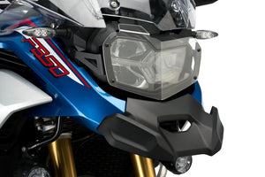 Puig Headlight Protector Compatible with BMW F850GS Adventure (Clear)