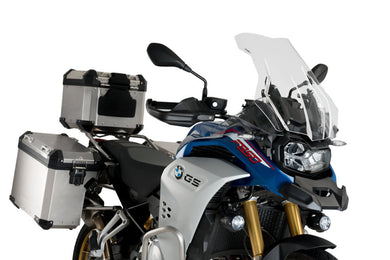 Puig Touring Plus Screen For BMW F750/850GS (2018 - Onwards) - Clear