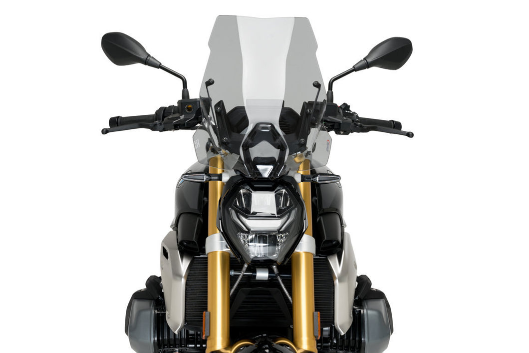 Puig New Generation Touring Screen For BMW R1250R (2018 - Onwards) - Smoke