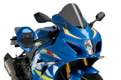 Puig R-Racer Screen For Suzuki GSX-R1000/R (2017 - 2021) - Dark Smoke