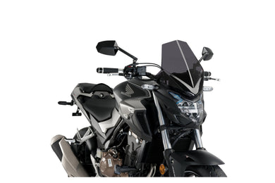 Puig New Generation Touring Screen For Honda CB500F 2016 - 2020 (Dark Smoke)
