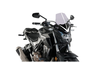 Puig New Generation Sport Screen For Honda CB500F (2016 - Onwards) - Smoke