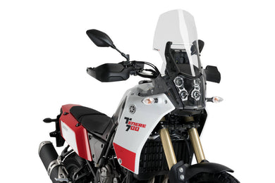 Puig Touring Screen Compatible with Yamaha Tenere 700/Rally Edition 2019 - Onwards (Clear)