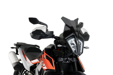 Puig Touring Screen To Suit KTM 790 Adventure (2019 - Onwards) - Dark Smoke