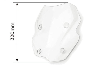 Puig Touring Screen For BMW F750GS / F850GS (2018 - Onwards) - Smoke