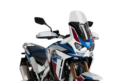 Puig Sport Screen To Suit Honda CRF1100L Africa Twin Adventure Sports (2020 - Onwards) - Clear