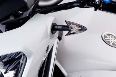 Puig Turn Signal Support For Various Yamaha Models (Black)