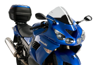 Puig Racing Screen For Kawasaki ZZR1400 2006 - Onwards (Light Smoke)