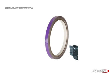 Puig Universal Wheel Rim Strips (Purple) With Applicator