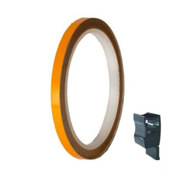 Puig Universal Wheel Rim Strips (Gold) - With Applicator