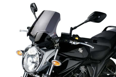 Puig New Generation Sport Screen For Suzuki Bandit GSF 650/1250 (Light Smoke)