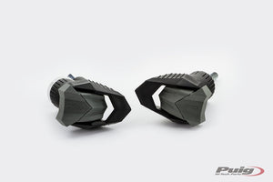 Puig R19 Frame Sliders To Suit Kawasaki Ninja 250R 2008 - 2012 (Black)
