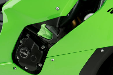 Puig R19 Frame Sliders To Suit Kawasaki ZX-10R/SE/RR (Black)
