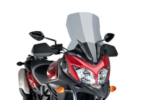 Puig Touring Screen For Suzuki DL650 V-Strom (2012 - 2016) - Smoke
