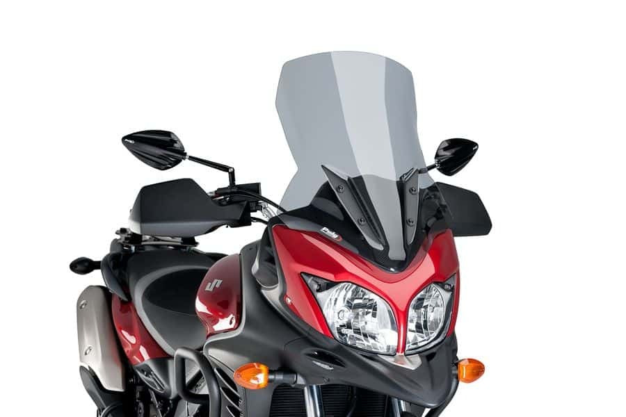 Puig Touring Screen For Suzuki DL650 V-Strom (2012 - 2016) - Smoke