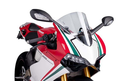 Puig R-Racer Screen For Ducati Panigale 899/1199 Models (Clear)