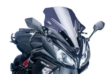 Puig Touring Screen To Suit Kawasaki ER-6F 2012-2016 (Dark Smoke)
