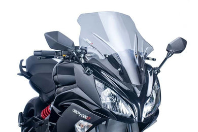 Puig Touring Screen To Suit Kawasaki ER-6F (2012-2016) - Smoke