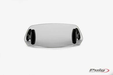 Puig Multiregulable Visor Fixed With Screws 230mm x 90mm (Smoke)