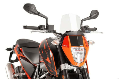 Puig New Generation Sport Screen For KTM 690 Duke/R (Clear)