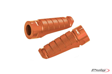 Puig Racing Footpegs (Orange)