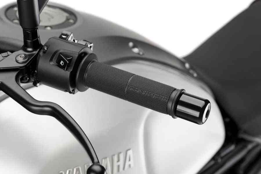 Puig Hi-Tech Basic Grips (Colour; Black, Compound; Soft)