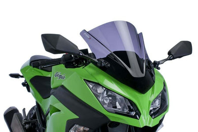 Puig Z-Racing Screen To Suit Kawasaki Ninja 300 2013 - 2017 (Dark Smoke)