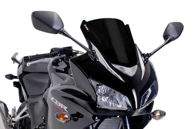 Puig Z-Racing Screen For Honda CBR500R (2013 - 2015) - Black