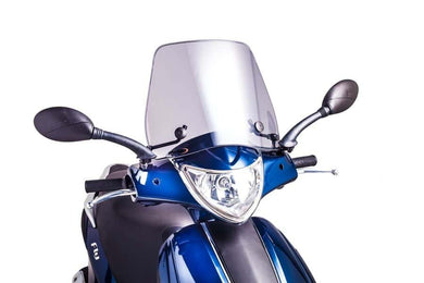 Puig Trafic Screen For Piaggio Fly 50/125 2013 - 2018 (Smoke)