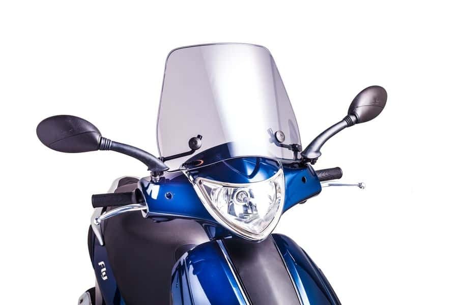 Puig Trafic Screen For Piaggio Fly 50/125 2013 - 2018 (Smoke)