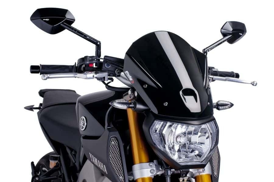 Puig Touring Screen for Yamaha MT-09 2013 - 2016 (Black)